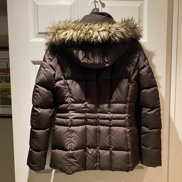 ESPRIT Brown Puffer Jacket - Picture 2 of 6